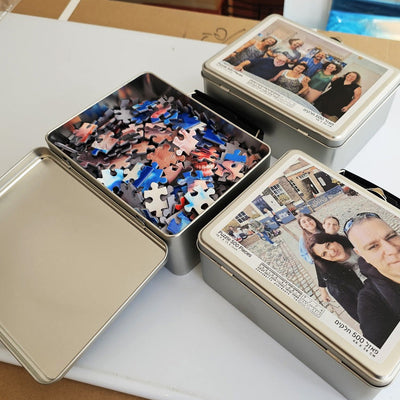 הדפסה על פאזלים עם תמונה בעיצוב אישי