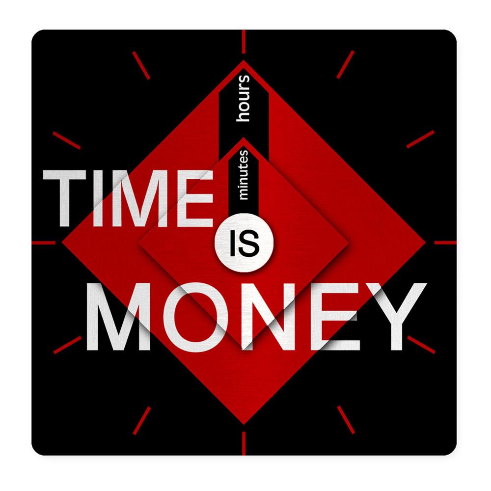 שעון השכבות (סינדרלה) דגם: TIME IS MONEY - אופק ורטמן מתנות ישראליות מקוריות