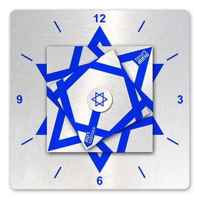 שעון השכבות ( סינדרלה) דגם: מגן דוד 1 - אופק ורטמן מתנות ישראליות מקוריות