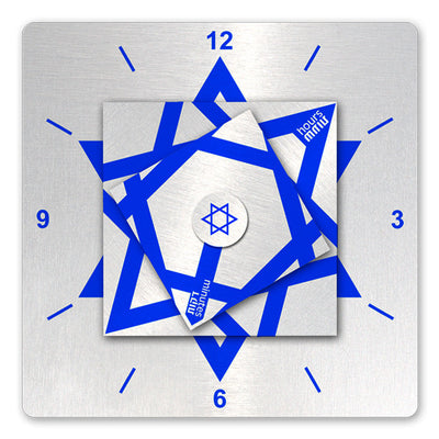 שעון השכבות ( סינדרלה) דגם: מגן דוד - אופק ורטמן מתנות ישראליות מקוריות