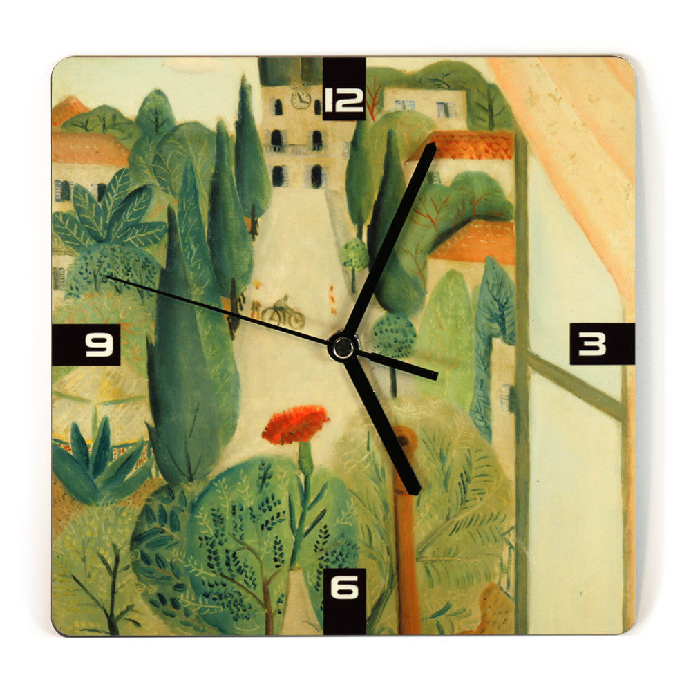 שעון קיר מעוצב שדרות רוטשילד תל אביב של הצייר ראובן רובין
